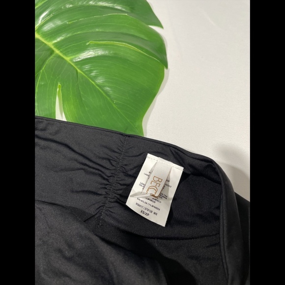 NEW BECCA [ XS ]‎ Color Cod Shirred Back Hipster Bikini Bottoms in Black - Picture 6 of 10